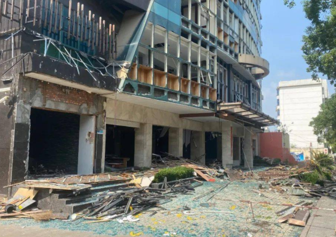 常州酒店拆除施工