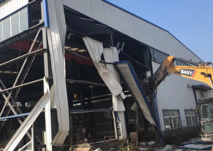 常州厂房拆除施工