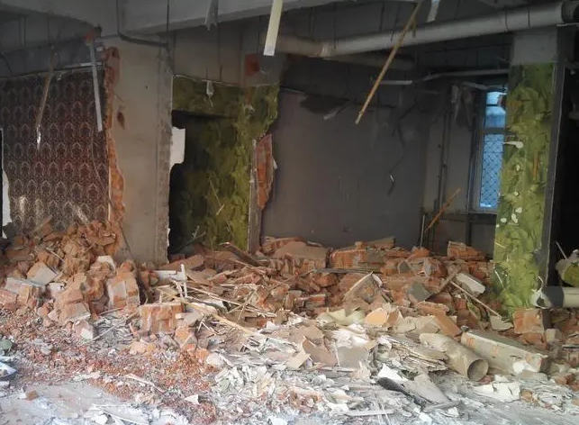 常州宾馆拆除施工